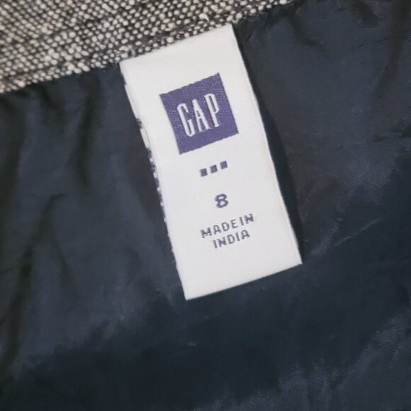 Gap Black Heather Wool Blend Pencil Skirt – Size 8 - Picture 10 of 11